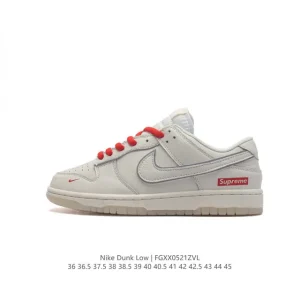 Nike SB Dunk Low Pro Vintage Leather Skateboarding Shoes