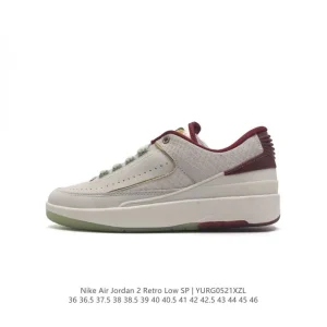 Jordan Air 2 Retro SP White Black Red Basketball Shoes