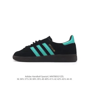 Adidas Handball Spezial Vintage Leather Sneakers for Men and Women