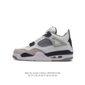 Nike Air Jordan 4 Retro OG Black Cement Men's Basketball Shoes