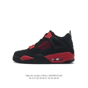 Jordan Air 4 Retro OG Black Cement Basketball Shoes