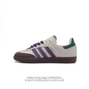 Adidas Samba Vegan Leather Sneakers Classic Retro Style
