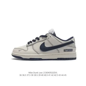 Nike SB Dunk Low Pro Vintage Leather Skate Shoes for Men and Women