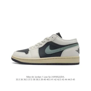 Jordan Air 1 Low Retro Classic Leather Basketball Shoes