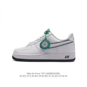 Nike Air Force 1 Low DV0788 White Leather Low Top Sneakers