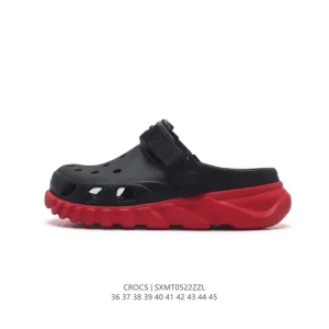 Crocs Unisex Chunky Heel Sandals for Beach and Casual Wear