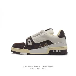 Louis Vuitton Trainer Sneaker Low Top Luxury Leather Shoes