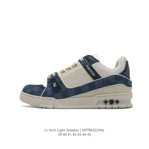 Louis Vuitton Trainer Low Sneaker for Men Fashion Luxury Shoes