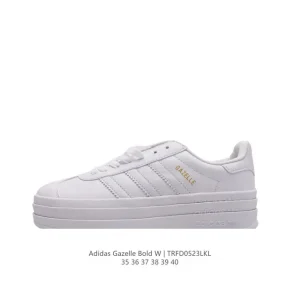 Adidas Gazelle Bold Chunky Sole Retro Suede Sneakers for Women