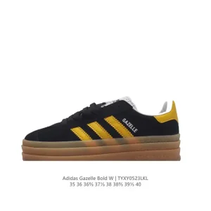 Adidas Gazelle Bold Retro Thick Sole Women's Sneakers Vintage Style
