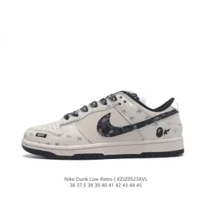 Nike Dunk Low Retro Vintage Basketball Shoes for Men and Women