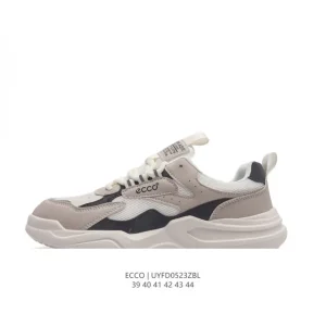 ECCO Men's Lifestyle Shoes - Comfortable Cushioned Sneakers for Everyday Wear