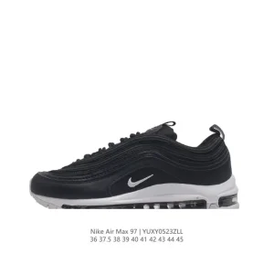 Nike Air Max 97 Low Top Running Shoes with Visible Air Cushion