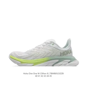 HOKA Clifton 8 Lightweight Road Running Shoe for Men and Women