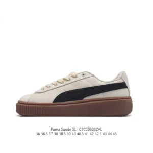 PUMA Suede XL Low Top Retro Lightweight Breathable Cushioned Sneaker