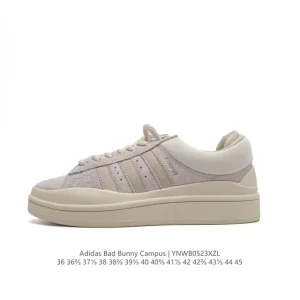 Adidas Bad Bunny Campus FZ5829 Thick Sole Platform Sneakers for Men and Women