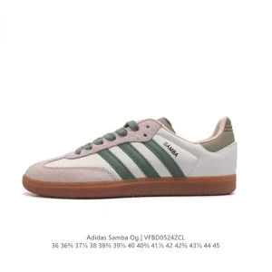 Adidas Originals Samba OG Shoes Classic White Leather Sneakers