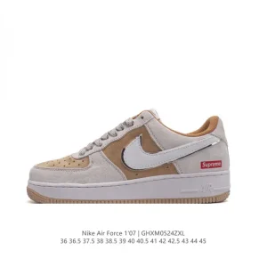 Nike Air Force 1 '07 Low CW7581-008 White Leather Sneakers