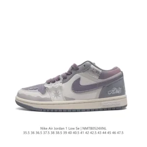 Air Jordan 1 Low Panda Prank Exclusive Custom Edition with Full Air Cushion