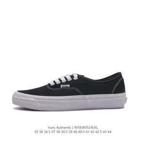 Vans Authentic Original Classic Canvas Skate Shoes Vintage Style