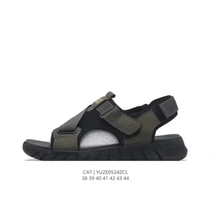 Cat Men's Hiking Sandals Outdoor Trail Shoes with Premium Leather