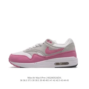 Nike Air Max 1 Prm Vintage Running Shoes with Air Cushion