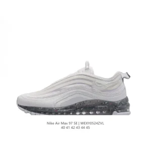 Nike Air Max 97 Low Top Running Shoes with Visible Air Cushion