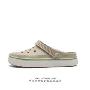 Crocs Unisex Summer Water Shoes with Heel Strap and Cushioned Insole