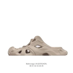 Balenciaga AW22 HD Sneaker Men's Slide Sandal with Closed Toe