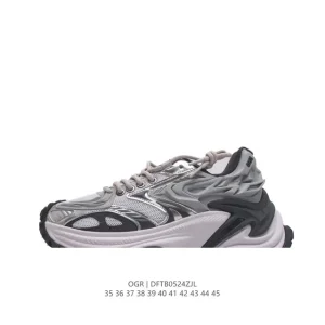 Ogr Future Retro Dad Shoes with Reflective Strips