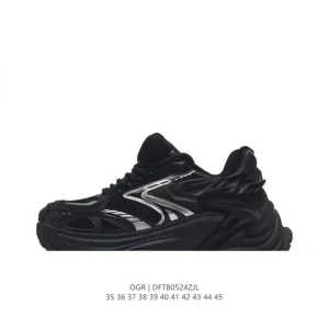 Ogr Future Retro Dad Shoes with Reflective Strips