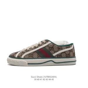 Gucci Tennis 1977 Vintage Canvas Sneakers Men's Luxury Fashion Shoes