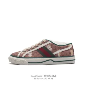 Gucci Tennis 1977 GG Canvas Sneakers Vintage Style for Men