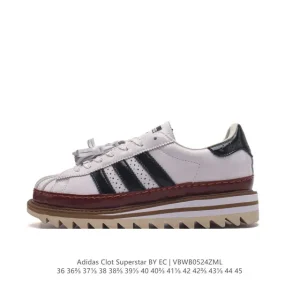 Adidas CLOT Superstar Shark Tooth Limited Edition Sneakers