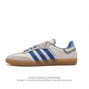 Adidas Samba Studded Wales Bonner Limited Edition Leather Sneakers