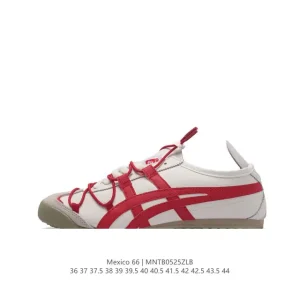 ASICS Onitsuka Tiger Mexico 66 Classic Retro Canvas Sneakers