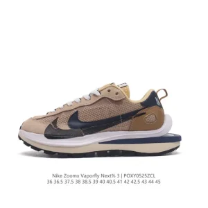 Nike Sacai Vaporwaffle 3.0 Red Neptune Green Limited Edition Sneakers