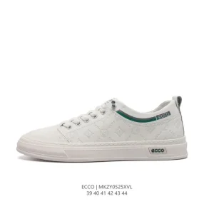 ECCO Men's Casual Sneakers with Thick Sole and Breathable Design