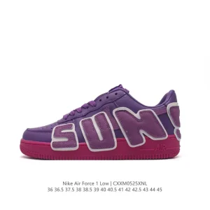 Nike Air Force 1 '07 Low Purple 3M Reflective Collaboration Sneaker