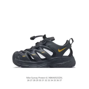 Nike Kids Summer Slide Sandals with Cushioned Sole and Adjustable Strap