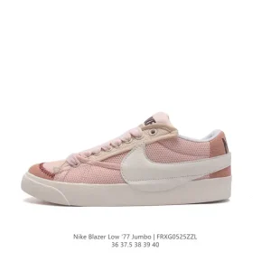 Nike Blazer Low '77 Jumbo Vintage Street Sneaker with Oversized Swoosh