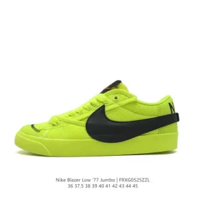 Nike Blazer Low '77 Jumbo Vintage Sneakers with Oversized Swoosh