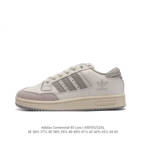 Adidas Originals Centennial 85 Low Sneakers in Beige and Grey