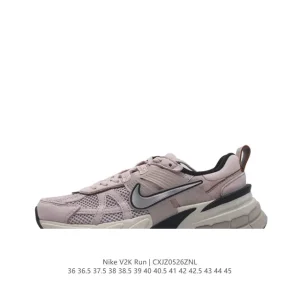 Nike V2K Run Retro Running Shoes - Vintage Style with Cushioning
