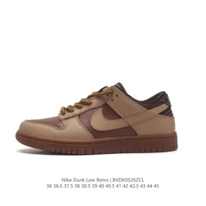 Nike Dunk Low Retro Vintage Basketball Skate Shoes