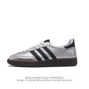 Adidas Handball Spezial Retro Leather Court Shoes Classic Three Stripes