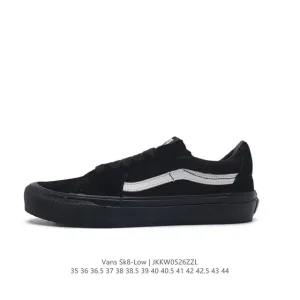 Vans Sk8 Low Classic Low Top Canvas Skate Shoes for Men and Women