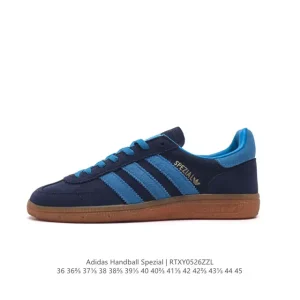 Adidas Handball Spezial Classic Retro Leather Court Shoes for Men and Women