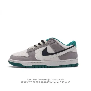 Nike Dunk Low SE Double Swoosh Anniversary Edition Casual Sneakers