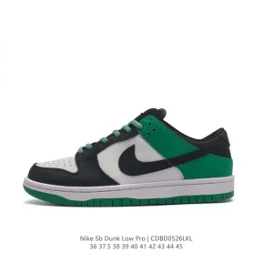 Nike SB Dunk Low Pro Vintage Leather Skate Shoes for Men and Women